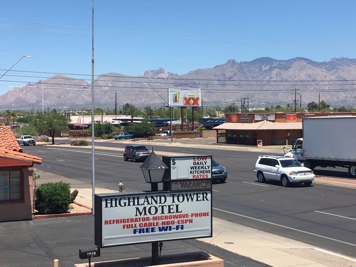 Highland Tower Motel Tucson Esterno foto